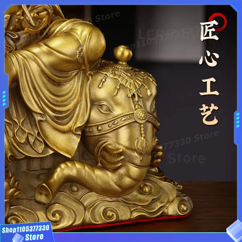 Pure Brass Manjushri Bodhisatt - Home Textiles Direct 评论和价格