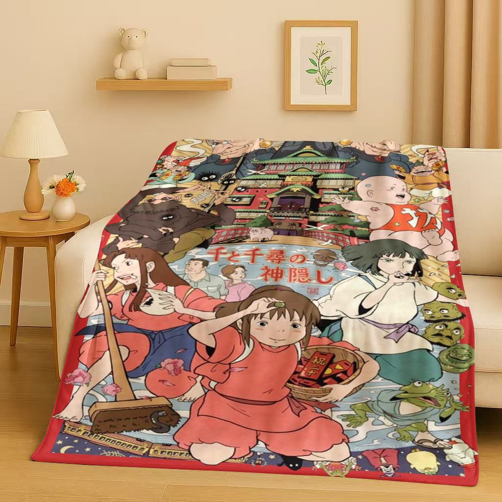 Classic Cartoon Spirited Away  - Home Textiles Face Towel 评论和价格