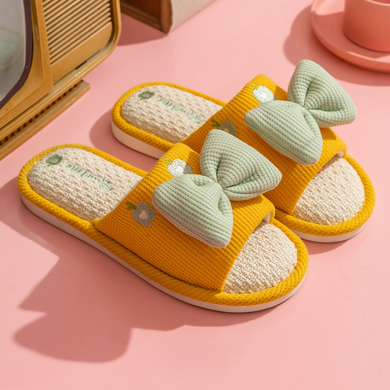 Comfort Linen Slippers for Cou - Home Textile 评论和价格