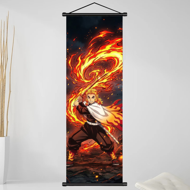 Demon Slayer Kyojuro Rengoku H - Home Textile 评论和价格
